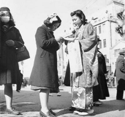 二战 日本女人,战时生活与角色转变